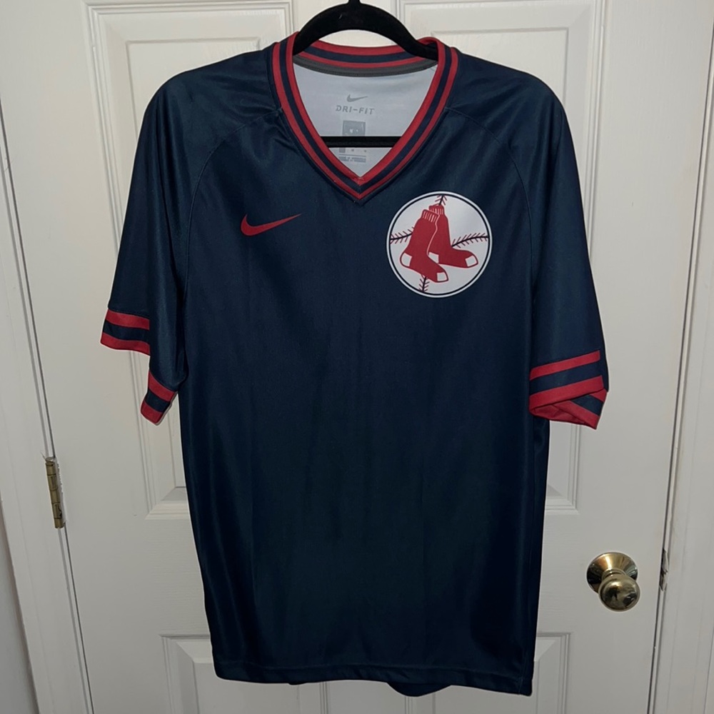 Mens RedSox Nike Dri-Fit Jersey
